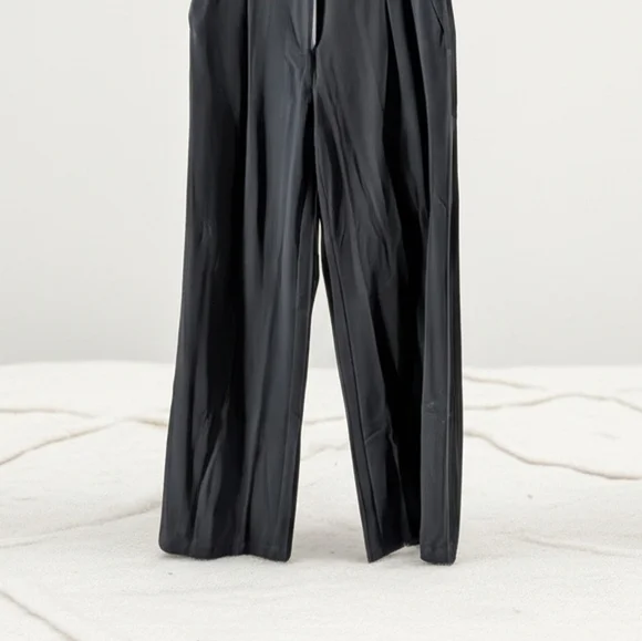 American Eagle Flat Wide Leg Pant - Picture 3 of 14